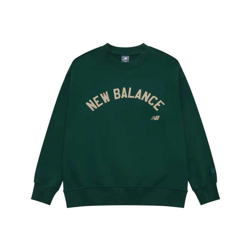 New Balance Unisex Crew Neck Sweatshirt Green-0