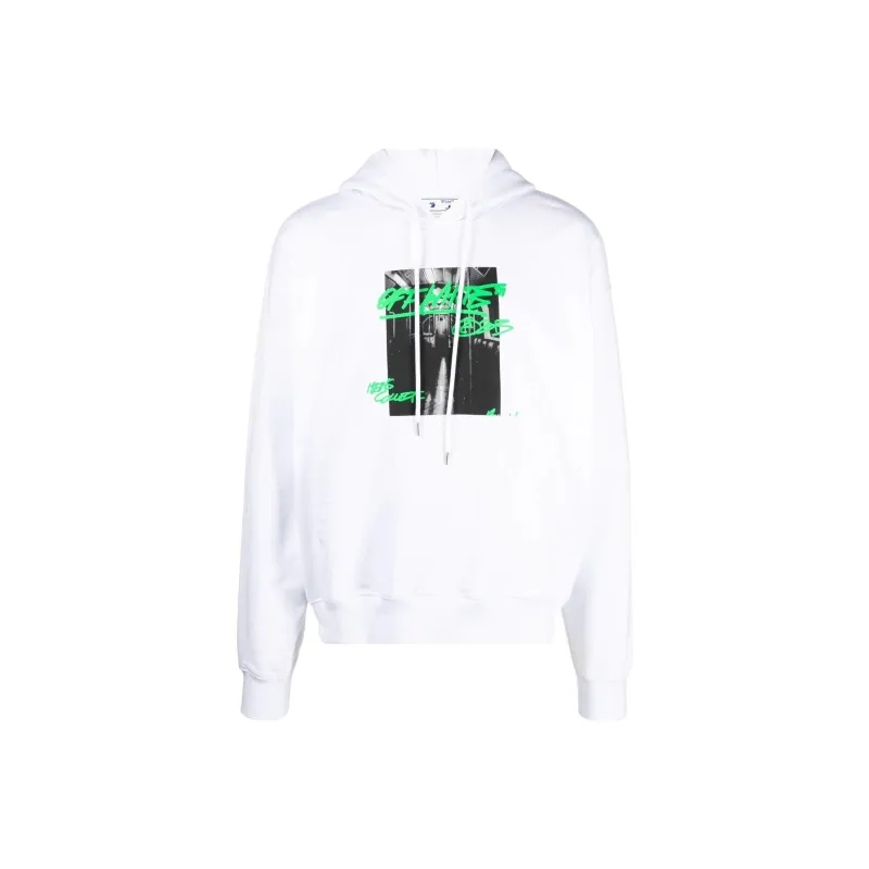 OFF WHITE Sweatshirts Men White-0
