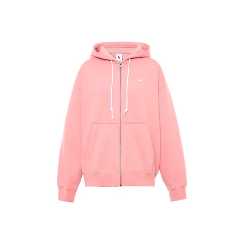 Nike Solo Swoosh Sweatshirt Men's Stardust Red