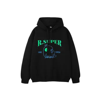 R.super X Monster Letter Co branded Series Sweatshirts Unisex