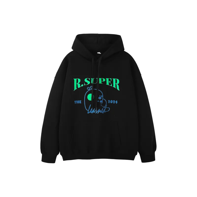 R.super X Monster Letter Co branded Series Sweatshirts Unisex-0