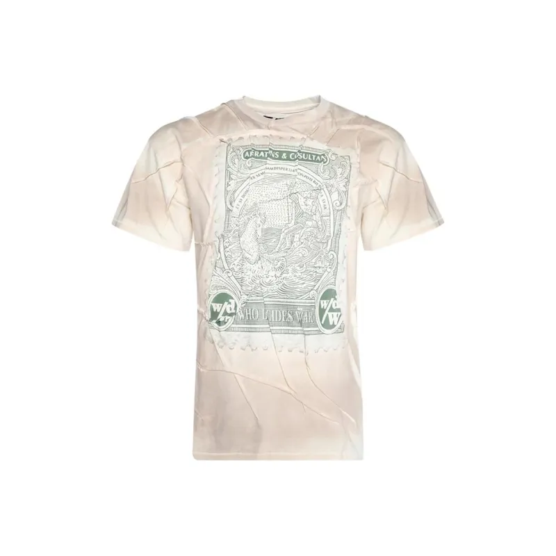 Who Decides War Currency Cotton T-shirt-0