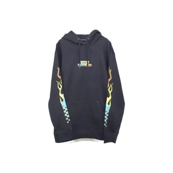 Vans GLOW FLAME Sweatshirts Unisex Black