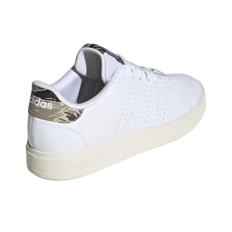 Adidas ADVANTAGE 2.0 Anti Slip Wear Resistant Low Top Skateboard Shoes Men's White-4