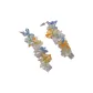Blue Orange Yellow Style 1 Pair Set