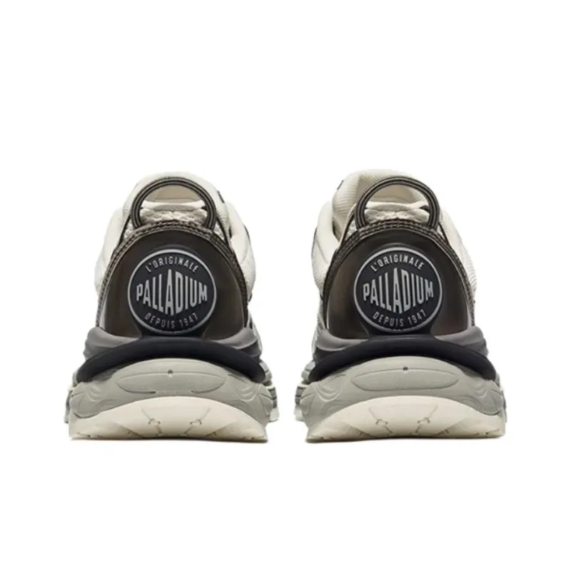 Palladium PALLALOOP JG O Anti Slip Wear Resistant Low Top Casual Shoes Women's Ecru-2
