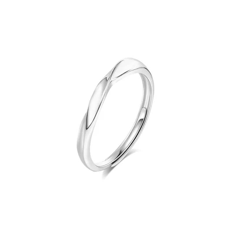 BLANK IN BLANK 999 Fine Silver Rings Unisex-5