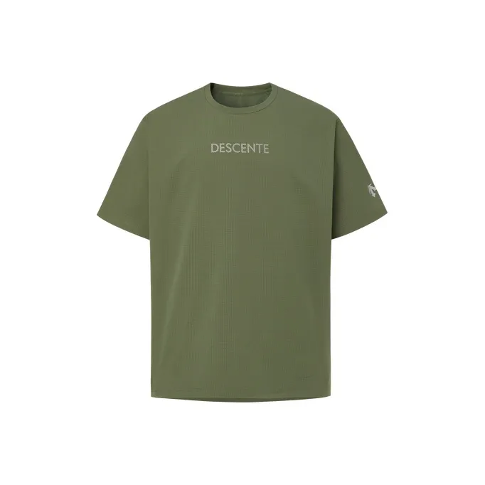 DESCENTE BLEU T Shirts Men-0