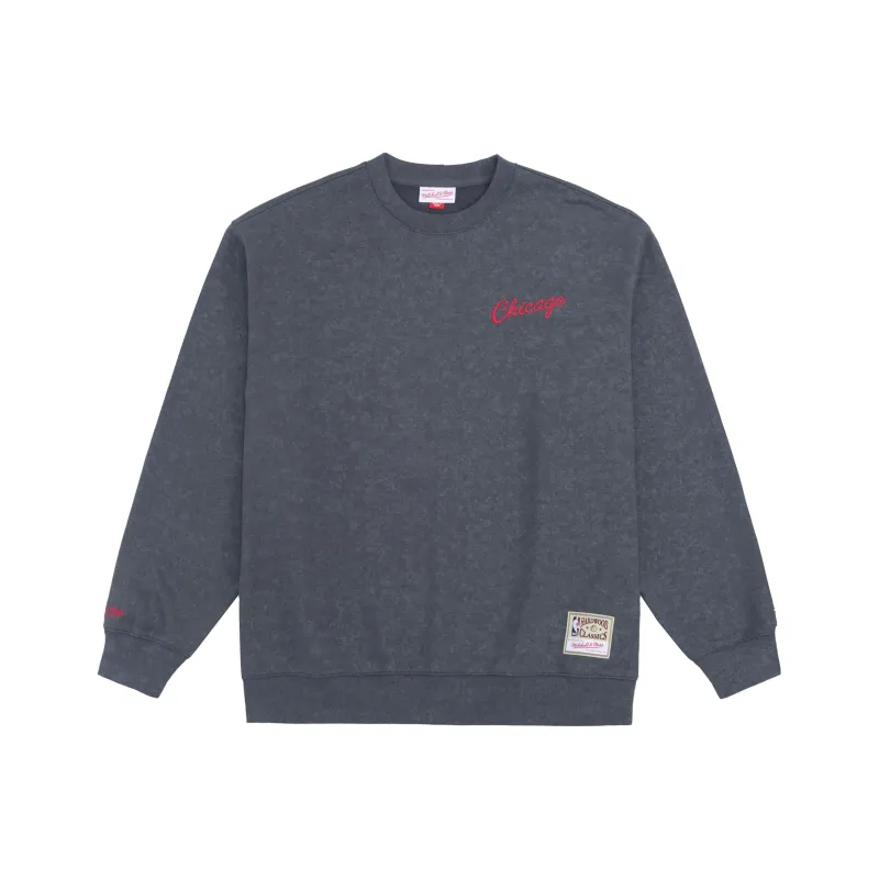 Mitchell Ness Sweatshirts Unisex Gray-0