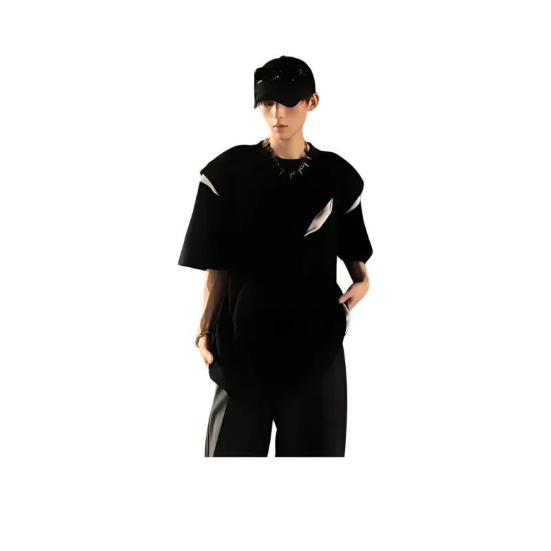 PAINT STAIN Classic Minimalist Style T Shirt Unisex-4