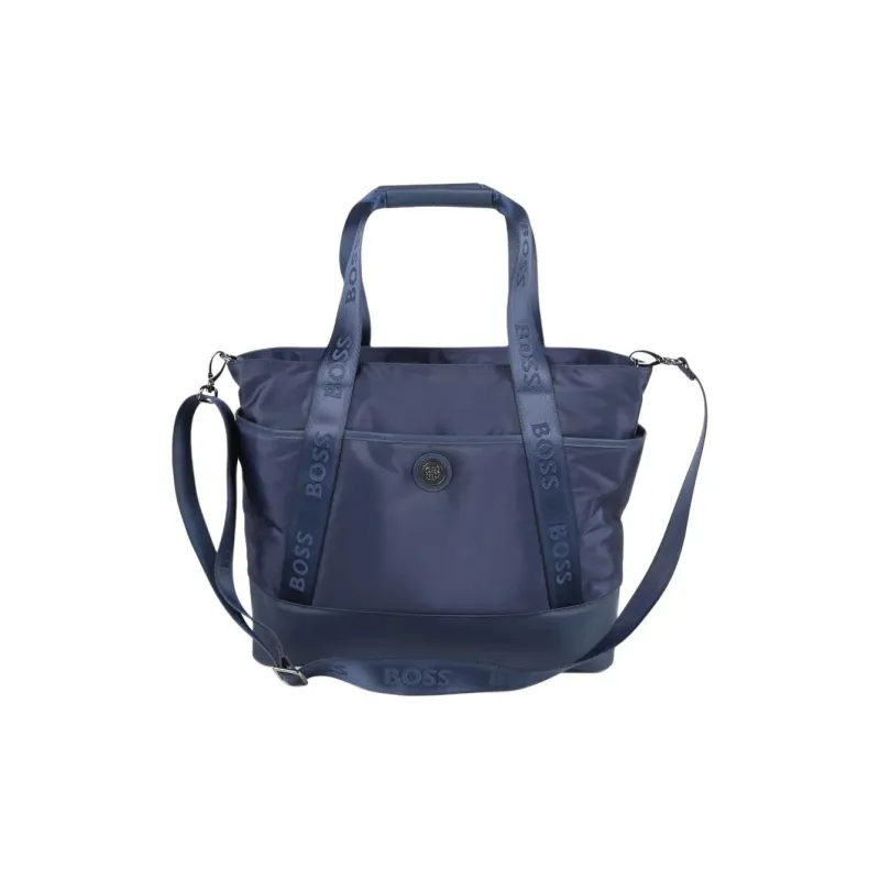 BOSS Polyester Mommy Bag One Shoulder Handbag Kids' Blue-0