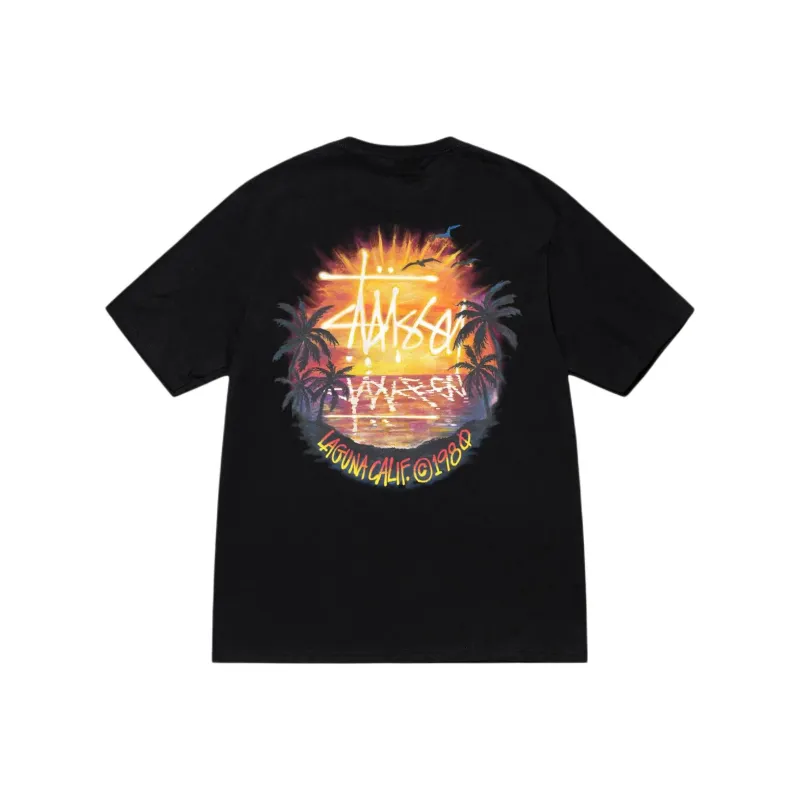 Stussy SS24 Sunset Tee White-0