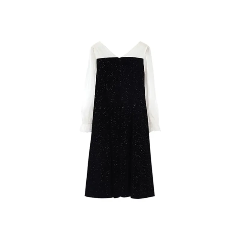 COVT Long Sleeved Dresses Women's Black-1