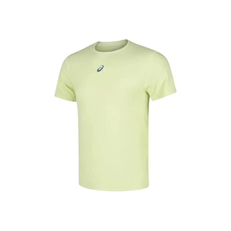 Asics Men Running SS24 T Shirt Men's Light Green-0