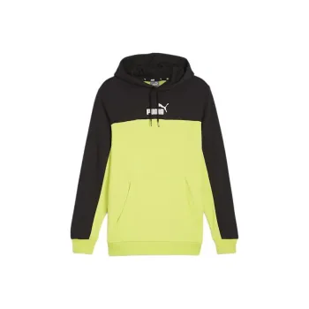 PUMA Essentials+ Block Men's Hoodie Sweatshirt Men's Yellow