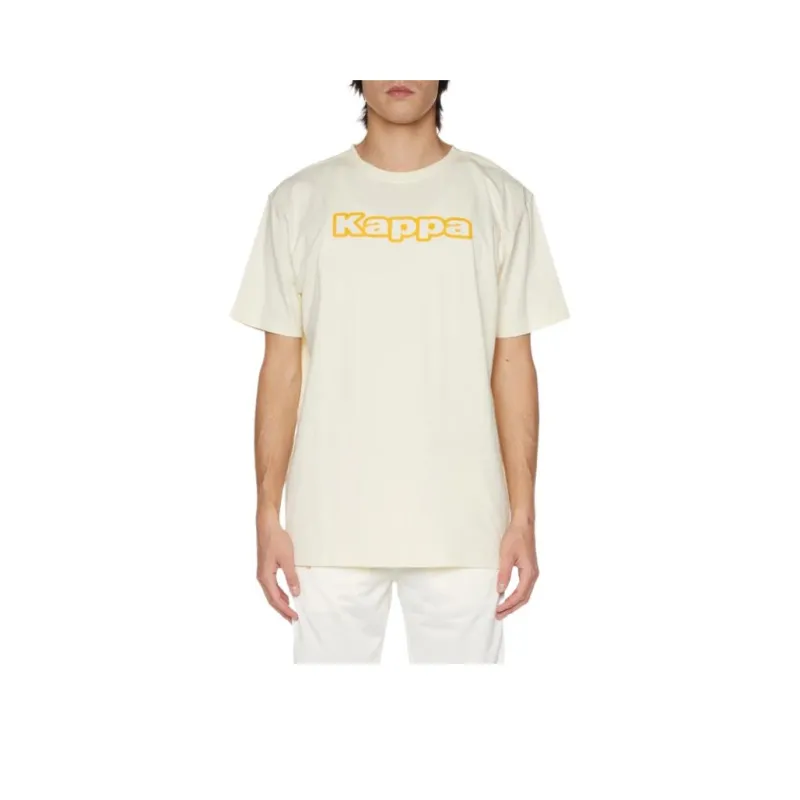 Kappa T-Shirts Men Beige-0