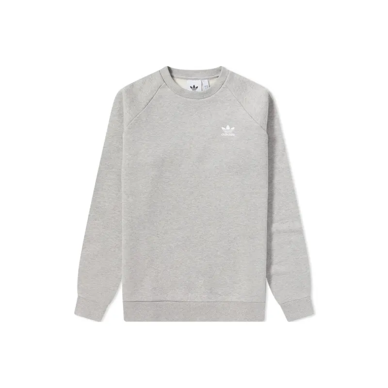Adidas Originals Essential Crew Sweatshirt Men's Gray-0