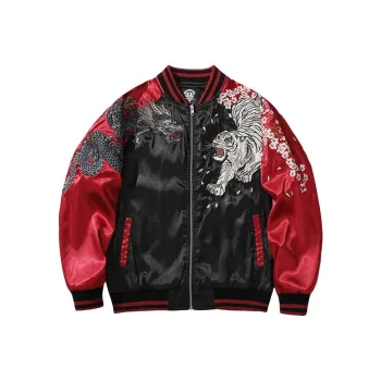 DABAISHA Jackets Men Burgundy