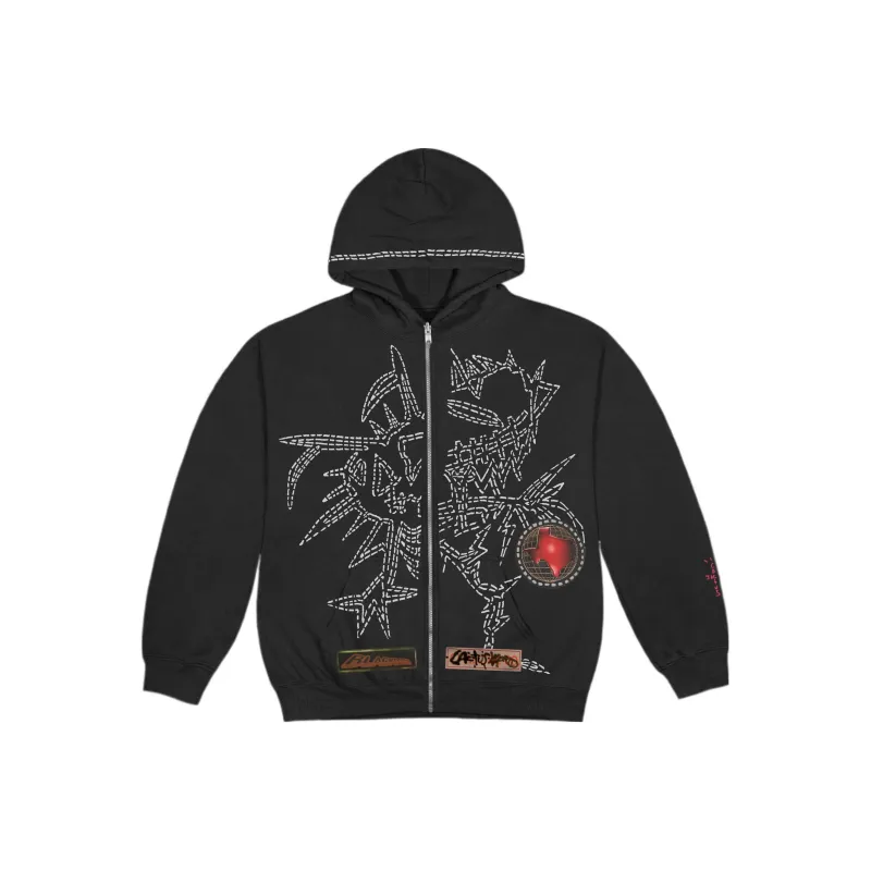 Travis Scott Out Zip Up Hoodie-0