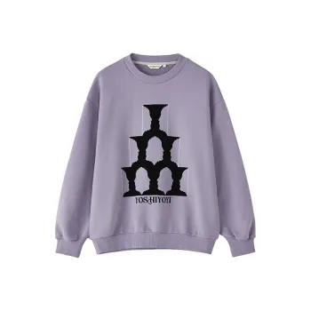 YOSHIYOYI Crew Neck Loose Fit Heavyweight Sweatshirt Unisex