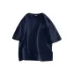 [100% cotton]Navy Blue (Fish Leaping in The Sea Chest Logo)