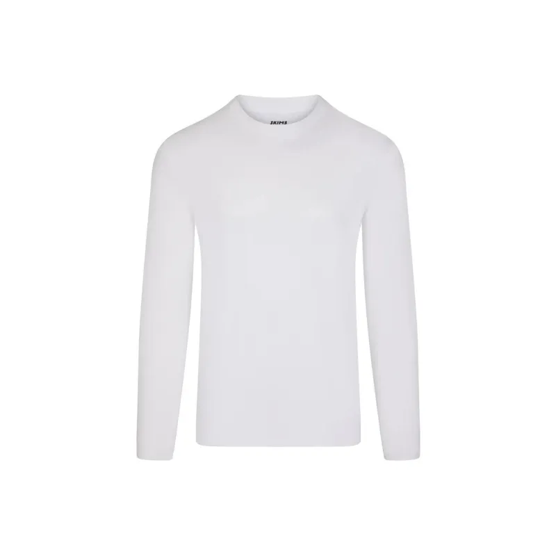 SKIMS OUTDOOR JERSEY MENS LONG SLEEVE T-SHIRT T-Shirt Men CHALK/Chalk-0