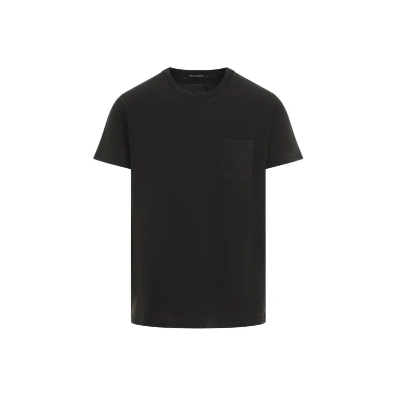 TOM FORD Cold Dye Crewneck T Shirt-0