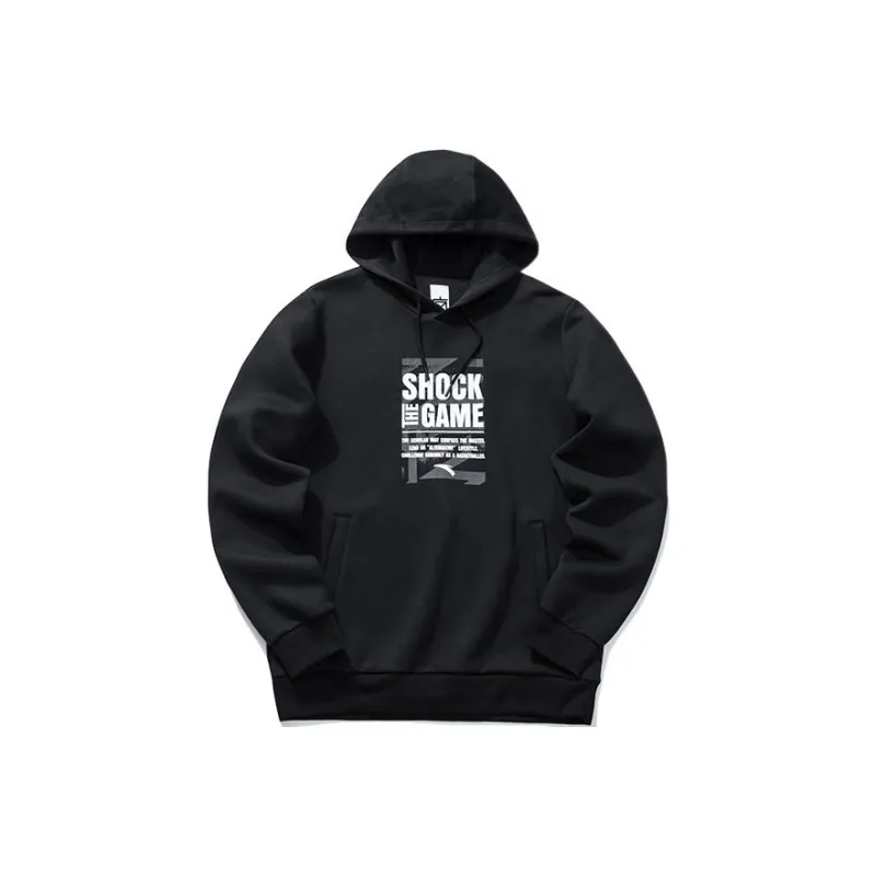 Anta Basketball Collection Sweatshirt Men's Black-0