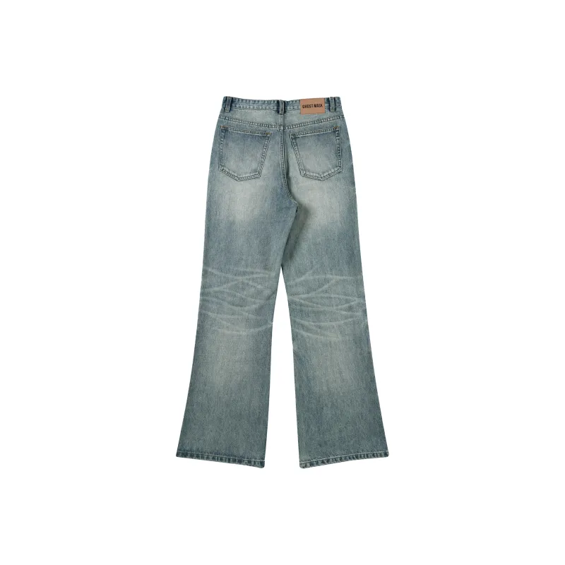 Ghost Mask Jeans Unisex Nostalgic Blue-1