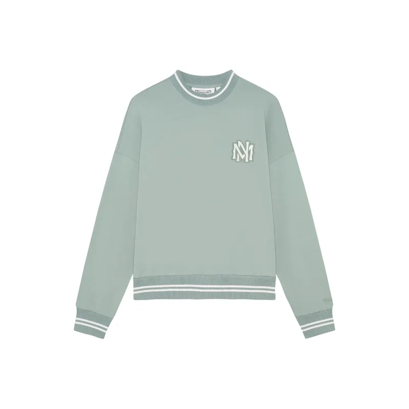 Mitchell Ness Sweatshirts Unisex Light Green-0