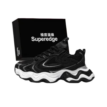 SUPEREDGE Cushioning, Slip Resistant, And Abrasion Resistant Low Top Chunky Sneakers Unisex