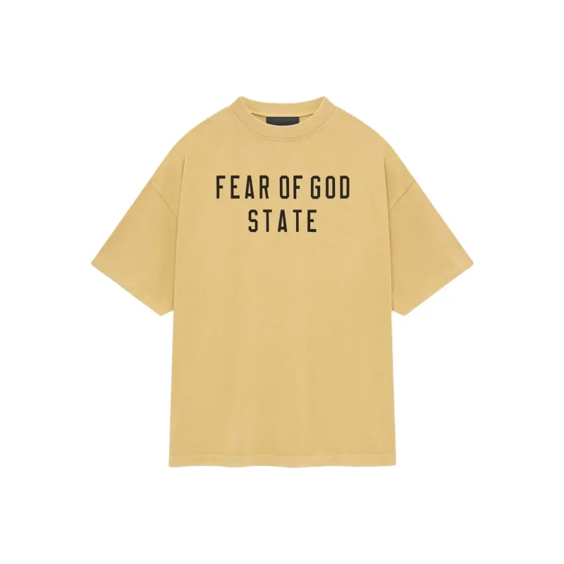 Fear Of God Essentials Logo print T shirt-0