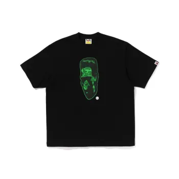 A BATHING APE Spray Frankenstein Relaxed Fit Tee