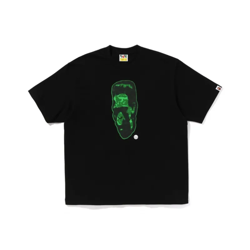 A BATHING APE Spray Frankenstein Relaxed Fit Tee-0
