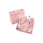 Pearl Handbag+Pencil Case+Crystal Ball+Pencil Sharpener+Pencil+Headband+Hair Clip+Box