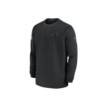 Nike Carolina Panthers Sideline Coach Men's Nike Nfl Long-Sleeve Top