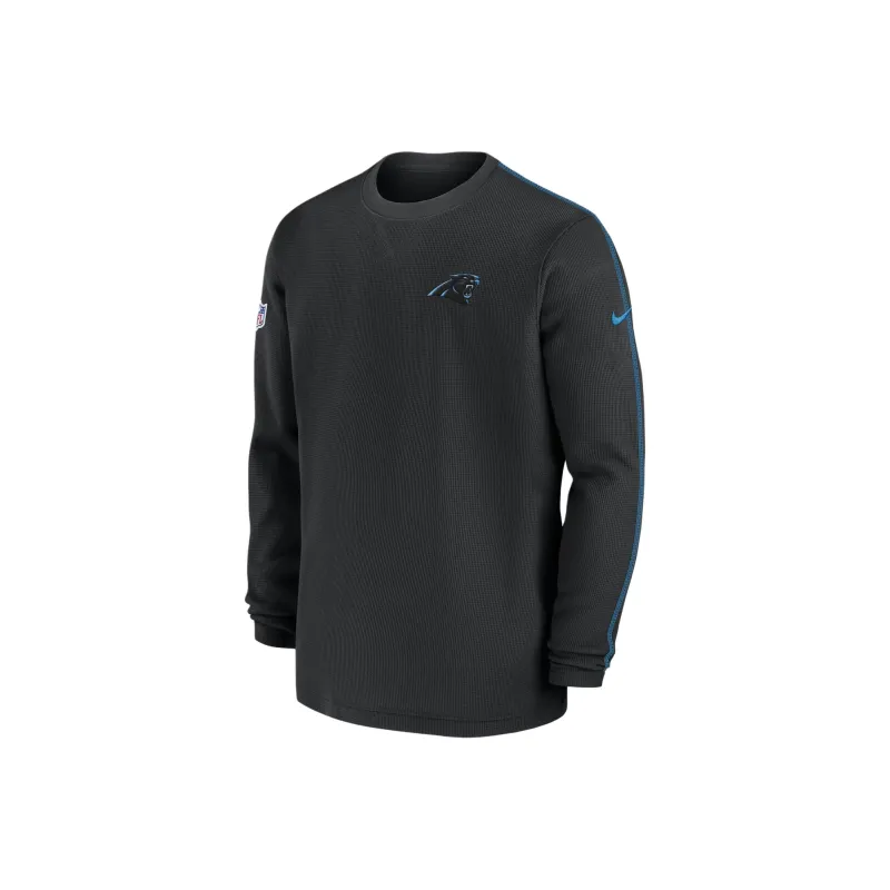 Nike Carolina Panthers Sideline Coach Men's Nike Nfl Long-Sleeve Top-0