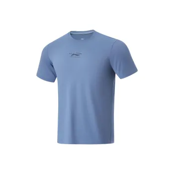 LiNing Fitness Series T Shirt Men's Dusty Blue