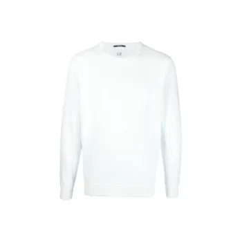 C.P.Company Cotton Fleece Resist Dyed Sleeve Logo Sweatshirt