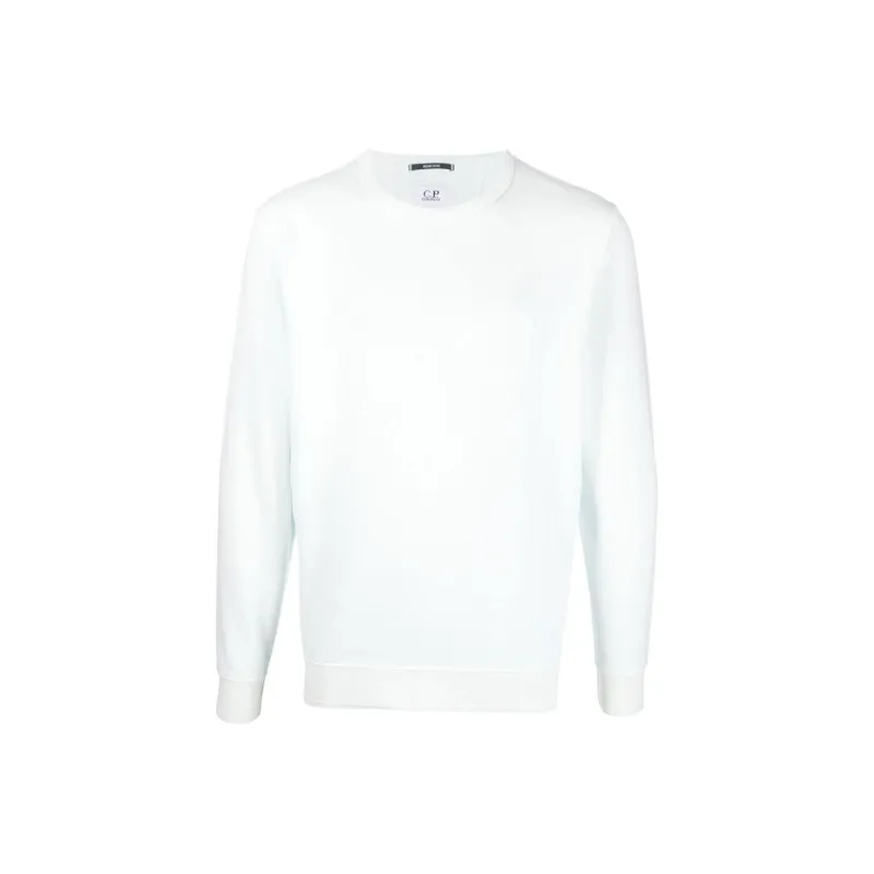 C.P. Company Cotton Fleece Resist Dyed Sleeve Logo Sweatshirt-0