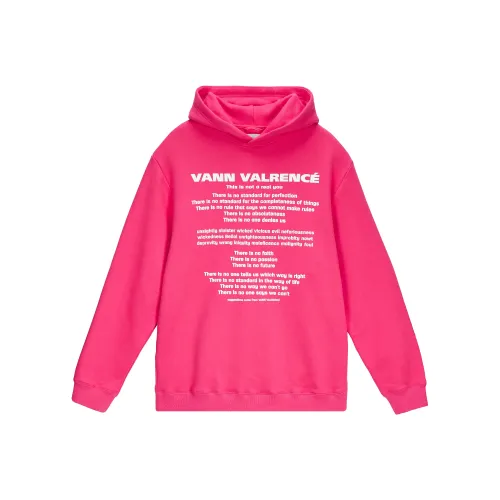 VANN VALRENCÉ Hooded Loose Fit Heavyweight Sweatshirt Unisex