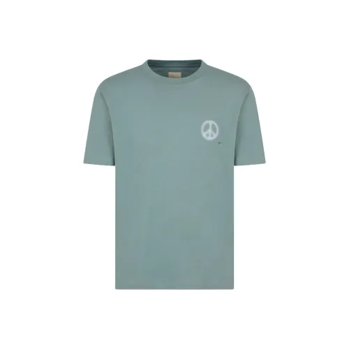 EMPORIO ARMANI Asv Jersey T shirt With Oversized Print From The Peace Capsule Collection