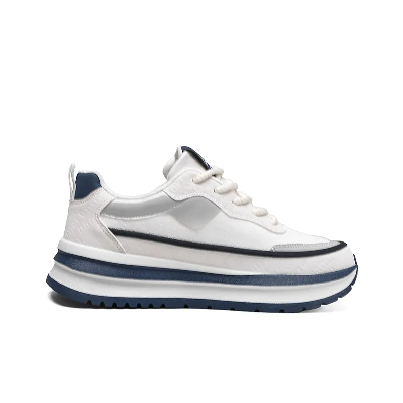 Budding Bear Slip Resistant, Abrasion Resistant, Lightweight, Height Increasing, Rebound Low Top Casual Shoes Men's-2