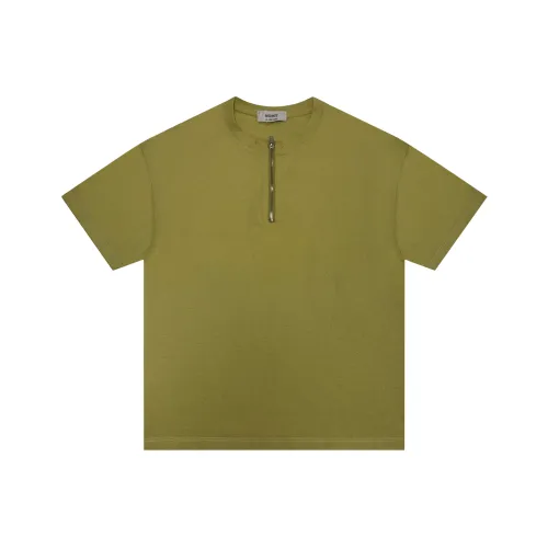 Fabric Check Panel T-Shirt