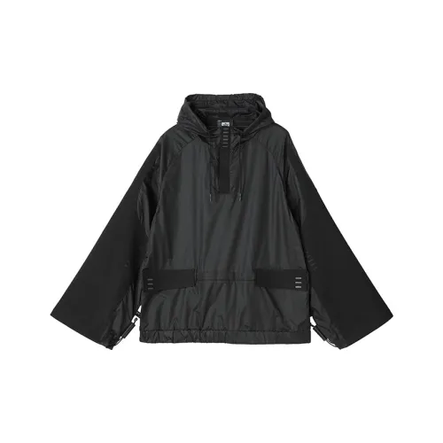 NORVINCY Oversized Hoodie With Half-Open Collar From Trendy Brand Unisex