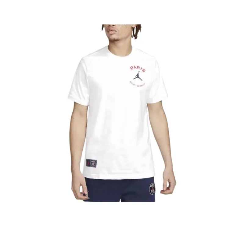 Jordan Paris Saint Germain Logo T Shirt-0