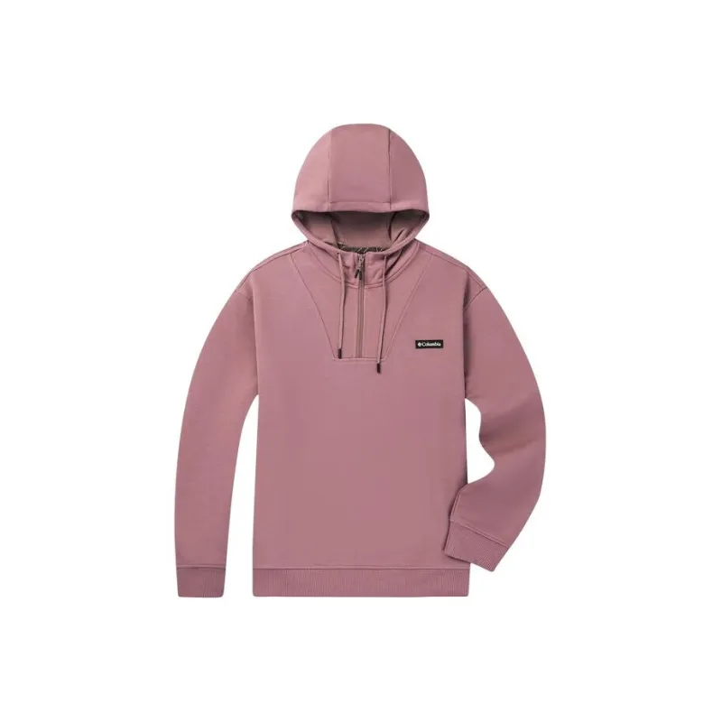 Columbia Transit Sweatshirt Unisex Gray Pink-0