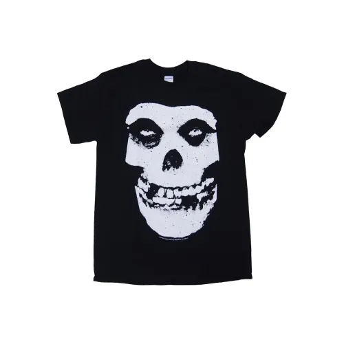 준야 와타나베 Misfits 콜라보레이션 블랙 남녀공용 티셔츠
