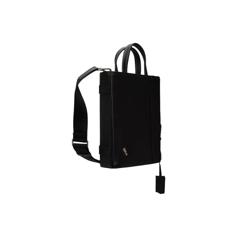 ADER ERROR Leather Tote Bag, Shopping Bag, Shoulder Bag, Handbag Men's Black-2