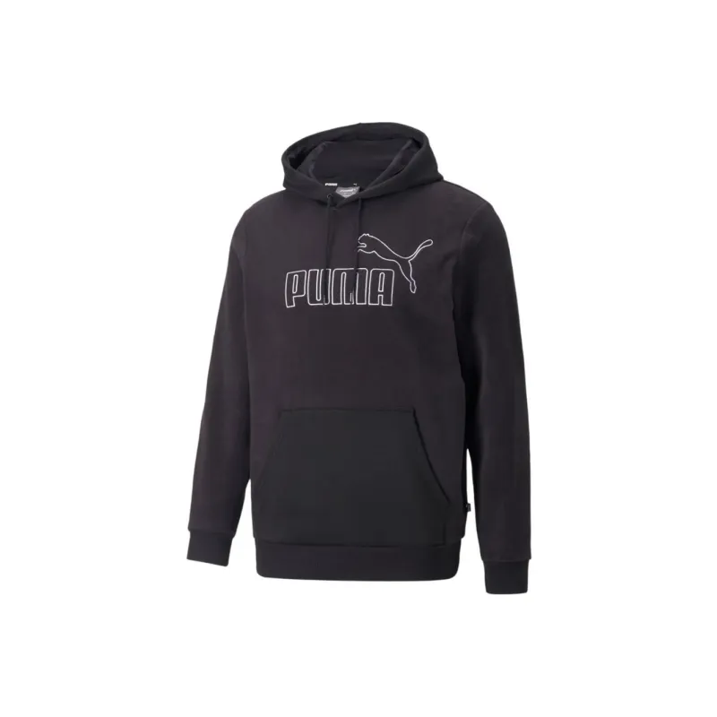 PUMA Sudadera De Tejido Polar Con Capucha Para Hombre Essentials-0